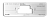 Вставка для шаблона DOOR-TOOL - Ответная планка с язычком. Р-р:72х20мм (Универсал) Прямоугольная