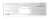 Вставка для шаблона DOOR-TOOL - Фасад защелки Размер: 57х25мм (Универсал) Овал