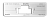 Вставка для шаблона DOOR-TOOL - Ответная планка с язычком. Р-р:66х20мм (Универсал) Прямоугольная