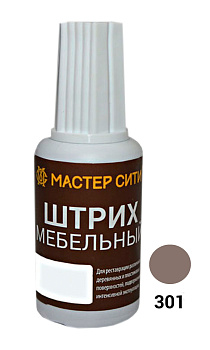 МС Штрих мебельный Темно-коричневые 301   (Ясень шимо темный)